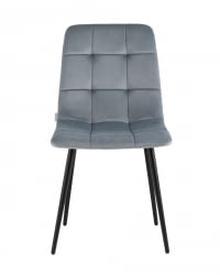 Стул Одди велюр серый 4 шт. комплект