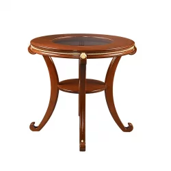 Стол журнальный Глория С (Орех)