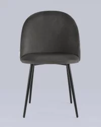 Стул Фолио велюр Темно-серый