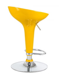 Стул барный ДОБРИН БОМБА (желтый) 2 шт / DOBRIN BOMBA