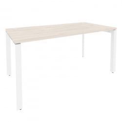 Стол рабочий на П-образном м/к ONIX O.MP-SP-4.8 Денвер Светлый/Белый