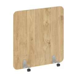 Перегородка на металлических опорах, на роликах R-line DP.R-120-120 Тиквуд Светлый