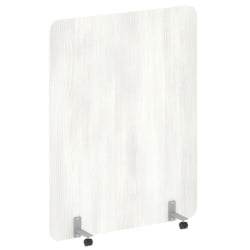 Перегородка на металлических опорах, на роликах R-line DP.R-140-180 Снежная Патина