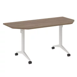 Стол складной мобильный КС-Пулл КС.М-7.Т2 Дуб Аризона/Белый / X-Pull X.M-7.T2