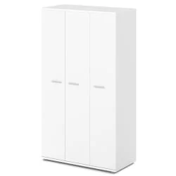 Шкаф трехстворчатый Ornata 	Н-780 Белый Шагрень