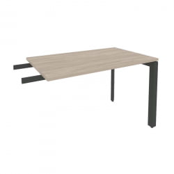 Брифинг-приставка на П-образном м/к ОНИКС О.МП-БР-11 Дуб Аттик/Антрацит / ONIX O.MP-BR-11