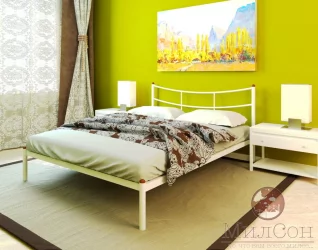 Кровать София 1400х1900 Белая