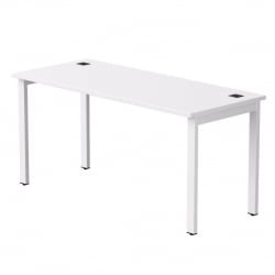 Стол прямой на металлокаркасе, опоры 45 гр Everprof EVO 254S004 Белый