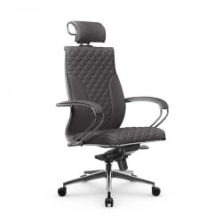 Кресло руководителя Metta L 2c 44C/K116 Infinity Easy Clean (MPES) Комплект 2 Серое