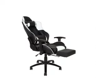 Игровое кресло Lotus GTS RF-8066F Черный/Белый