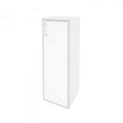 Шкаф средний узкий правый ONIX O.SU-2.4R(R) white Белый Бриллиант