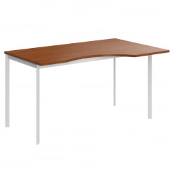 Стол эргономичный IMAGO-S CA-2S(L/R) орех французский белый полуматовый