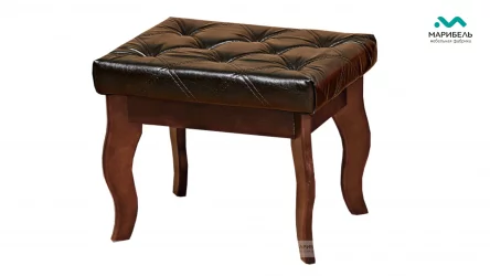 Банкетка Кожа Terra 100/Дуб беленый