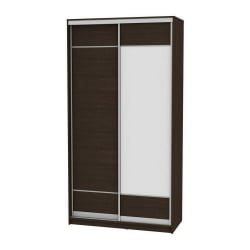 Шкаф-купе B-220х120х60-3(Венге-D7D8)