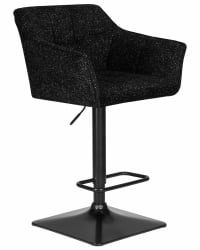 Стул барный ДОБРИН РАЛФ (черный твид (ЛЕО18)) / DOBRIN RALF (LEO18))