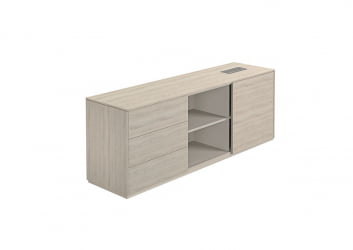 Тумба опорная 1700 левая Atlas NZ-0201.YN.YN.L Ясень Наварра