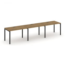 Рабочая станция на 3 места CONCEPT CN.ORS-006 Сандал Янтарный Черный