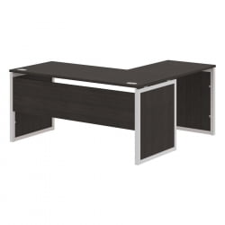 Стол письменный угловой левый XTEN-QP XQPCT 1615 L Дуб Юкон Серый