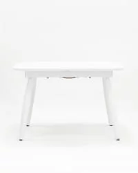 Стол раскладной Чикаго 120-160 Белый