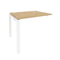 Наборный элемент рабочей станции на П-образном м/к ONIX O.MP-1.NRS-1.8 Тиквуд Светлый/Белый