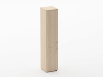 Шкаф высокий закрытый Глассй 6.19.13Л Туя / Glassy