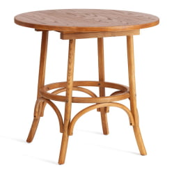 Стол деревянный THONET (mod.T9152) дерево вяз, 80х75 см, Груша (№3)
