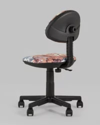 Кресло компьютерное детское УМКА абстракция Оранжевый