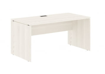 Стол письменный ЕДИС ЕДСТ 1580 Ясень Траун Черный / EDIS EDST