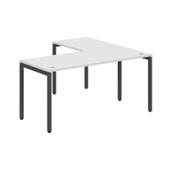 Стол угловой КСТЕН-С КССCТ 1615 Л Белый/антрацит / XTEN-S XSCT L