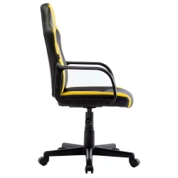 Кресло компьютерное BRABIX Stripe GM-202 экокожа Черный-желтый
