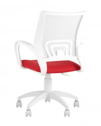 Кресло компьютерное TopChairs ST-BASIC-W Белый