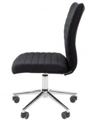Офисное кресло CHAIRMAN 033 велюр Черный