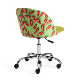 Кресло MELODY ткань/флок, олива, Botanica 03 pepper/23