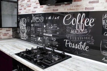 Глянцевый фартук (КОМПОЗИТ) КМ 33 / KM