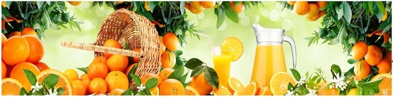 Глянцевый фартук (МДФ) AG 82