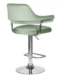 Стул барный DOBRIN CHARLY (пудрово-мятный велюр (MJ9-87)) 2 шт