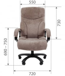 Офисное кресло CHAIRMAN HOME 401 Темно-бежевый