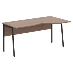 Стол эргономичный правый IMAGO Plus СА-1P(Пр) Ясень шимо Антрацит