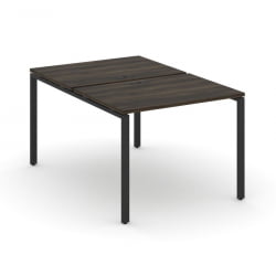 Рабочая станция двухсторонняя на 2 места CONCEPT CN.DRS-001 Дуб Мали Черный