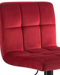 Стул барный ДОБРИН ДОМИНИC (бордо велюр (МДЖ9-43)) 2 шт / DOBRIN DOMINIC (MJ9-43))