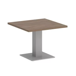 Стол журнальный квадратный HOME OFFICE VR.SP-5-60.2G Дуб Аризона/Серый металл