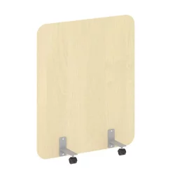 Перегородка на металлических опорах, на роликах R-line  DP.R-100-120 Клен