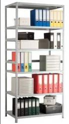 Стеллаж MS 185/100х30/6 Серый