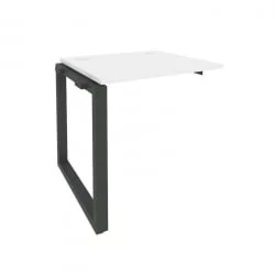 Наборный элемент рабочей станции на О-образном м/к ОНИКС О.МО-1.НРС-0.7 Белый Бриллиант/Антрацит / ONIX O.MO-1.NRS-0.7