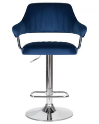 Стул барный DOBRIN CHARLY (синий велюр (MJ9-117)) 2 шт