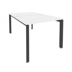 Рабочая станция на П-образном м/к ONIX O.MP-D.RS-2.1.8 Белый Бриллиант/Антрацит