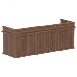 Стол для судьи RATUM RJST 2480 Орех Даллас