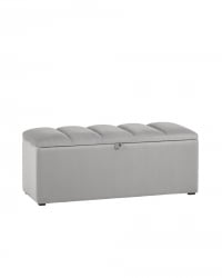 Банкетка Нильсон 2 велюр Серый