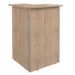 Стойка ресепшн угловая DMC 88 (L/R) Дуб девон