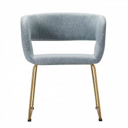 Кресло Hugs К св.сер/Линк золото